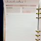 Church Notes Planner Refill